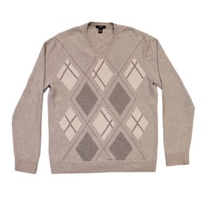 Alfani Men's V-neck Sweater sz M Pre-owned